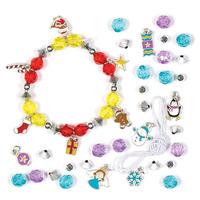 christmas charm bracelet kits pack of 15