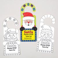 Christmas Personalised Door Hangers (Pack of 8)