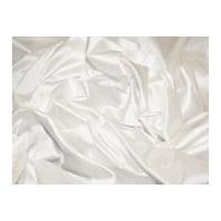 Chantelle Classic 100% Silk Chinese Yarn Dupion Bridal Fabric White