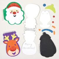 christmas notebook kits pack of 4
