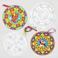 Chinese New Year Mandala Decorations (Pack of 10)