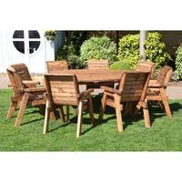 Charles Taylor 8 Seater Circular Table Set With Chairs