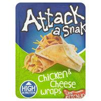 Cheesestring Attack A Snack Chicken Wrap