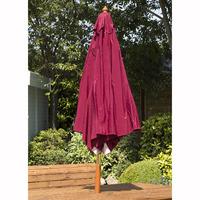 Charles Taylor 2.7m Burgundy Parasol