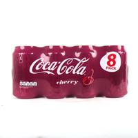 Cherry Coca Cola 330ml x 8