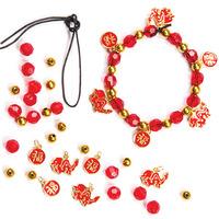 chinese charm bracelet kits pack of 15