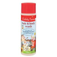 childs farm hair body wash for dirty rascals organic sweet orange