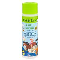 Childs Farm 3 in 1 Top To Toe After Swim Care Strawberry & Organic Mint