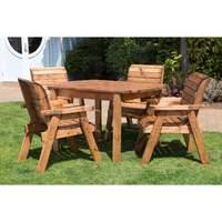 Charles Taylor 4 Seater Rectangular Table Set With Chairs