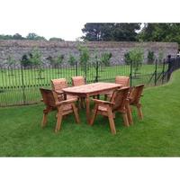 Charles Taylor 6 Seater Rectangular Table Set With Chairs