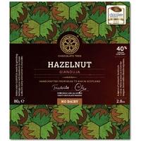 Chocolate Tree - Hazelnut Gianduja 40% Dairy Free Milk Chocolate - 80g