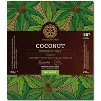 Chocolate Tree Bean to Bar - Dairy Free Coconut Milk Chocolate 55% - 80g