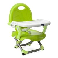 chicco pocket snack booster seat lime new