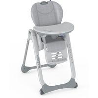 Chicco Polly 2 Start Highchair-Happy Silver (New)