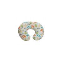 Chicco Boppy Pillow With Cotton Slipcover-Peaceful Jungle (New)