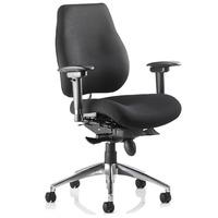 Chiro Plus Office Chair Black with headrest