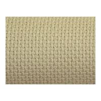 charlescraft 18 count gold standard aida cross stitch fabric beige