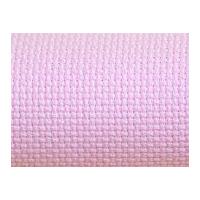 Charlescraft 14 Count Gold Standard Aida Cross Stitch Fabric Pink