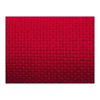 charlescraft 14 count gold standard aida cross stitch fabric red