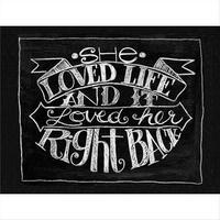 Chalkboard Canvas Print 12 x 15.75 Inches 344706