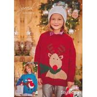 Christmas Jumpers in Stylecraft Special DK & Eskimo DK (9204)