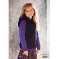 childrens sweaters in stylecraft eskimo kisses 9055