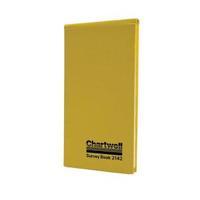 Chartwell 160 Pages Weather-Resistant Survey Field Book Yellow 2142Z