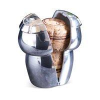 champagne cork keeper in silver plating