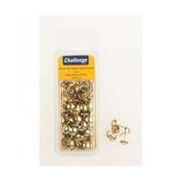 Challenge Brass Upholstery Nails 75 Pack