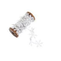 Christmas Snowflake Wooden Spool 2m