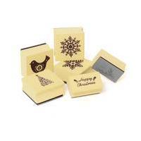 Christmas Wooden Stamp Set 6 Pack