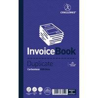 Challenge Duplicate Invoice Single VAT Column Book 100 Sets 210 x