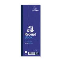 Challenge Duplicate Receipt Book Carbonless 200 Sets 241 x 92mm Pack