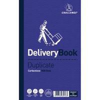 Challenge Duplicate Delivery Book Carbonless 100 Sets 210 x 130mm Pack