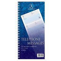 Challenge Wirebound Administration Book Telephone Message 320-Messages