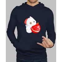 christmas sweatshirt cat_merry