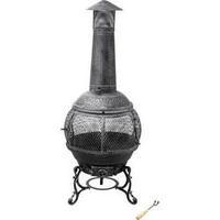 Charcoal, Cast Chimney starter tepro Garten Guss-Feuerstelle \