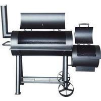 Charcoal Smoker tepro Garten Milwaukee Thermometer in lid Black