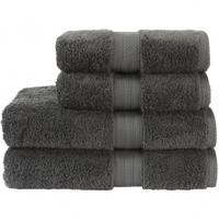 Christy Renaissance Towels, Ash Grey, Face Towel