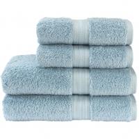 Christy Renaissance Towels, Soft Chombray, Pedestal Mat