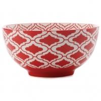 Christopher Vine Alcazar 15.5cm Bowl , Red Kurv, 15.5cm