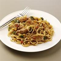 Chicken & Vegetables with Noodles
