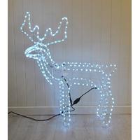 Christmas Reindeer Free Standing Rope Light