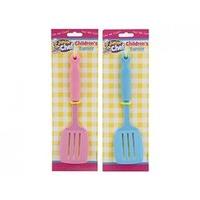 Childrens Cooking Spatula Utensil Turner Blue/pink For Boys/girls Kids Size