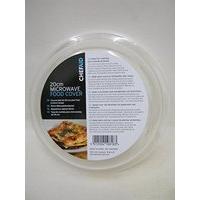 Chef Aid Microwave Food Cover, White, 20cm