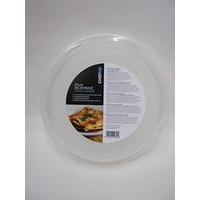 Chef Aid Microwave Food Cover, White, 25cm