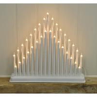 Christmas Modern Candle Bridge (Mains Powered) by Kingfisher