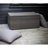 Chilgrove Rattan Garden Storage Box by Garden Trading