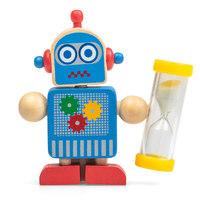 Childrens Tootbrush Holder And Timer [ Sand 3 Minute ] Timer Robot Character