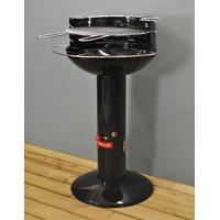 charcoal barbecue major in black by barbecook